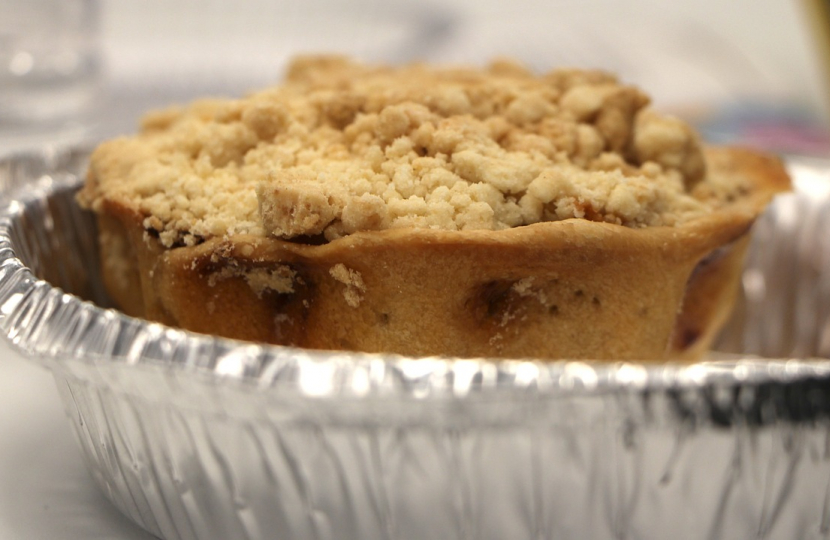 Apple Pie in foil