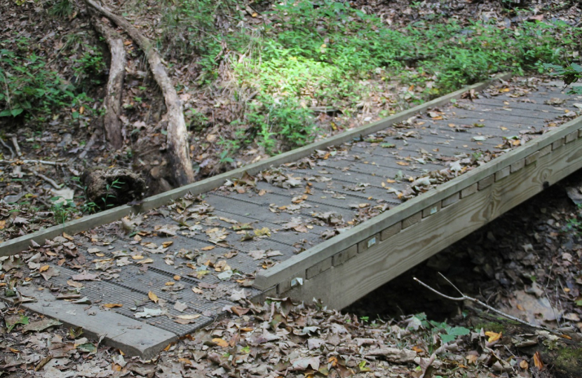 Footpath over Small Walkway