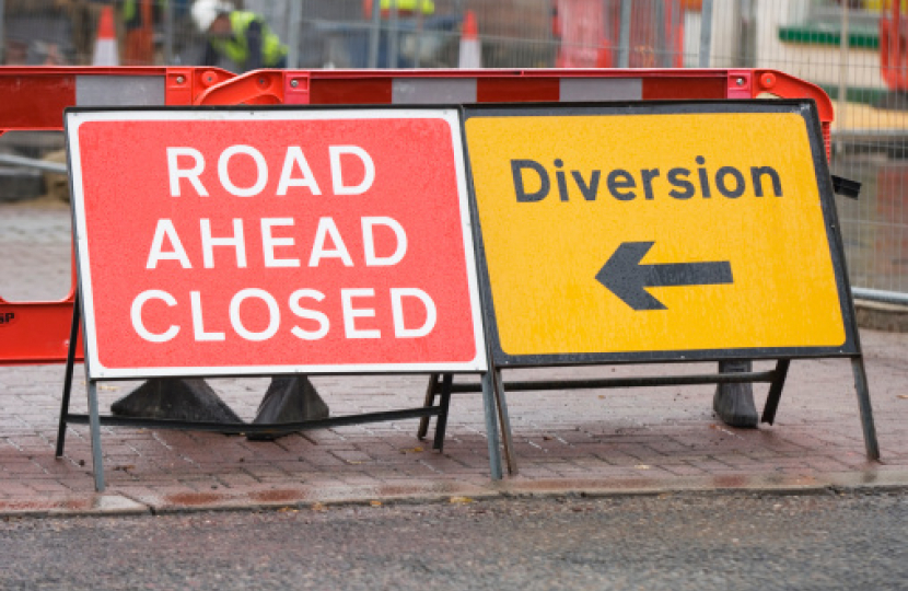 Road Closed Sign