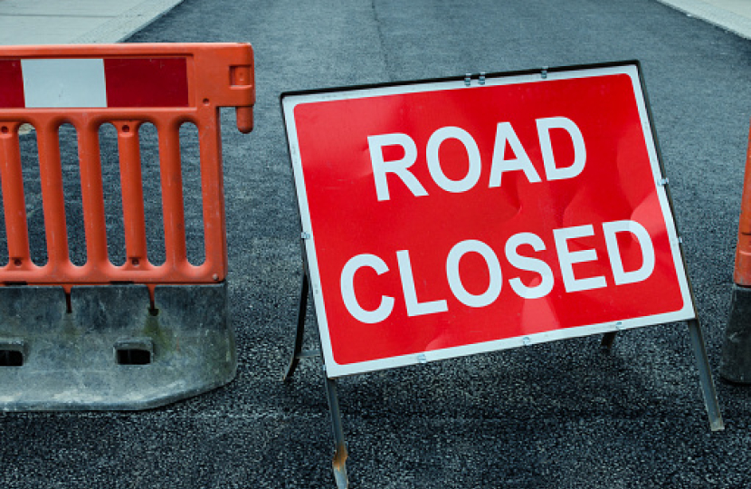 Road Closed Sign