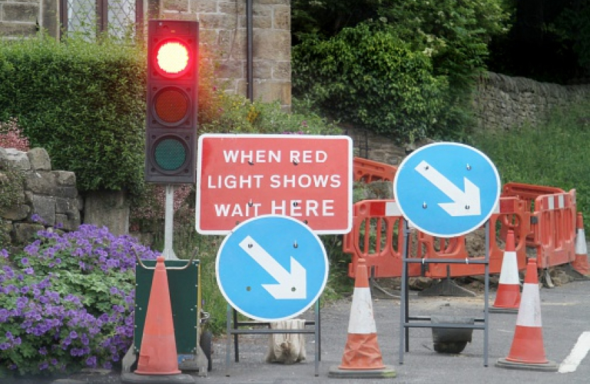 Temporary Traffic Lights