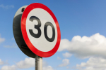 30mph speed sign