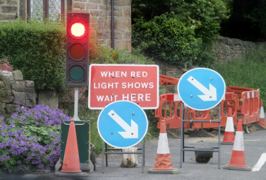 Temporary Traffic Lights